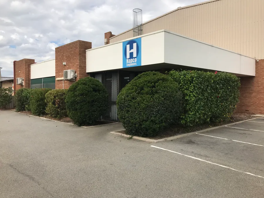 The Hapco Engineers workshop at 77 Poole Street, Welshpool