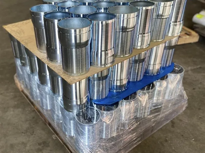 Precision-machined stainless steel shafts ready for dispatch at Hapco Engineers
