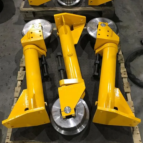 Cast HAPCO components stacked in the warehouse